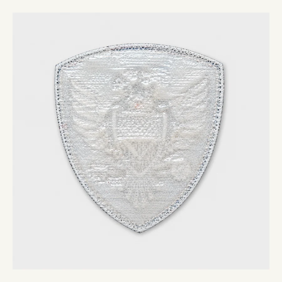 Iron-on backing reference for custom patches